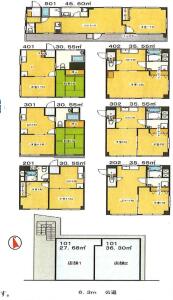 西川口1マンション 画像5(間取図)