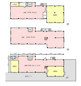 伊奈町栄事務所倉庫 画像5(間取図)